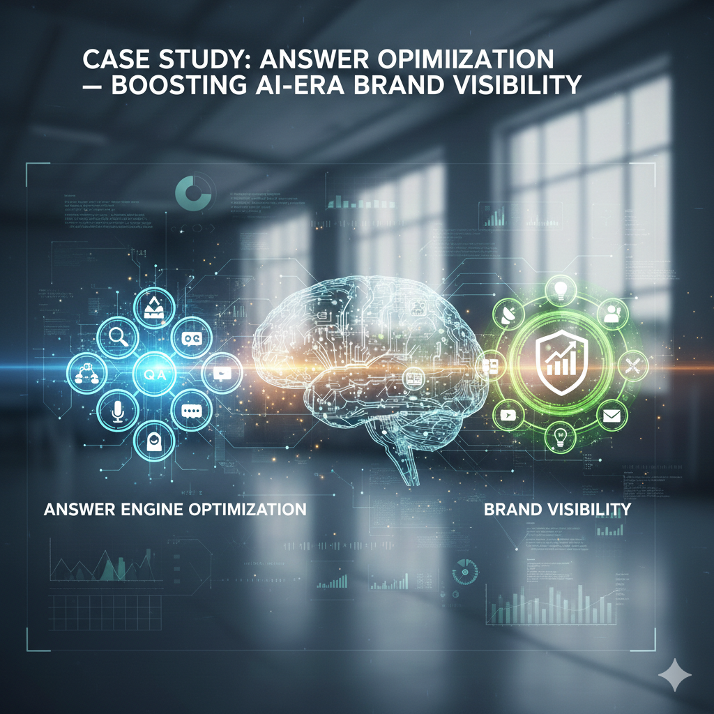 Case study: Case Study: Answer Engine Optimization – Boosting AI-Era Brand Visibility